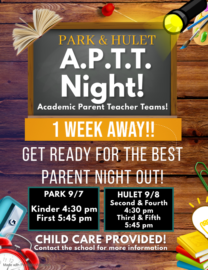 APTT Flyer 1 week away