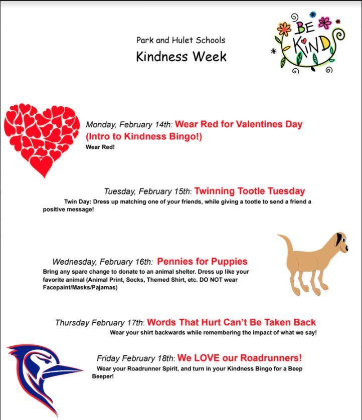 kindness week flier
