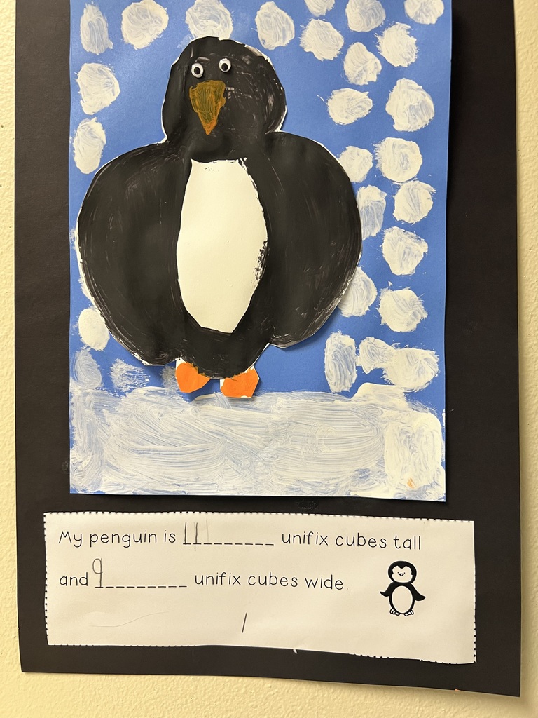 nonstandard measurement with unifix cubes and penguins